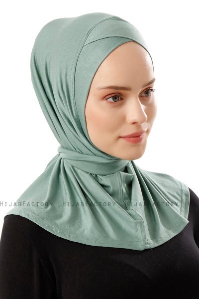 Sportif Cross - Grön Praktisk Viskos Hijab