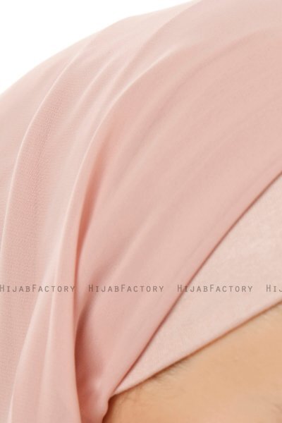 Alara Plain - Gammelrosa One Piece Chiffon Hijab