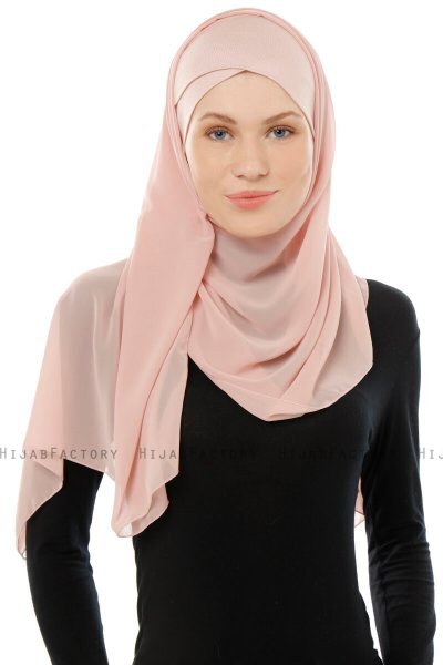 Alara Cross - Gammelrosa One Piece Chiffon Hijab