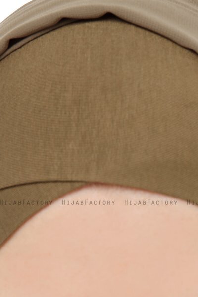Alara Cross - Olivgrön One Piece Chiffon Hijab