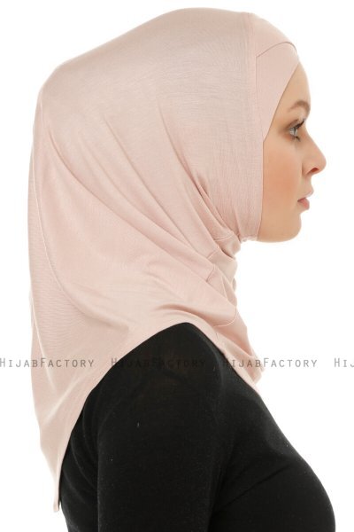 Hanfendy Cross Logo - Gammelrosa One-Piece Hijab