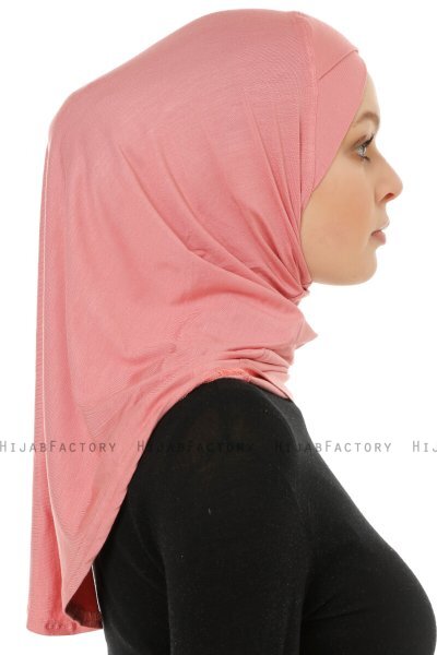 Hanfendy Cross Logo - Mörkrosa One-Piece Hijab