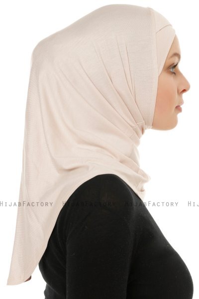 Hanfendy Cross Logo - Puder One-Piece Hijab