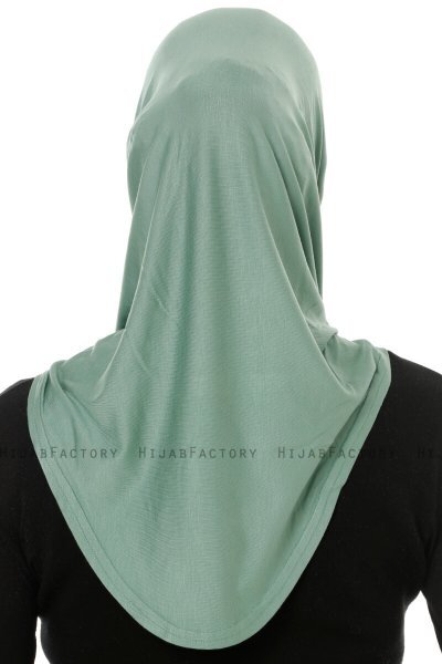 Hanfendy Cross Logo - Grön One-Piece Hijab