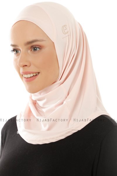Micro Plain - Gammelrosa One-Piece Hijab