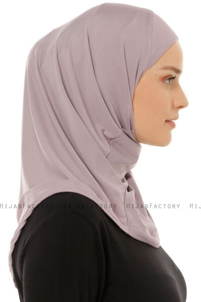 Micro Plain - Ljuslila One-Piece Hijab