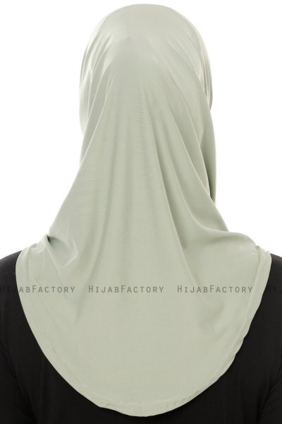 Micro Plain - Grön One-Piece Hijab