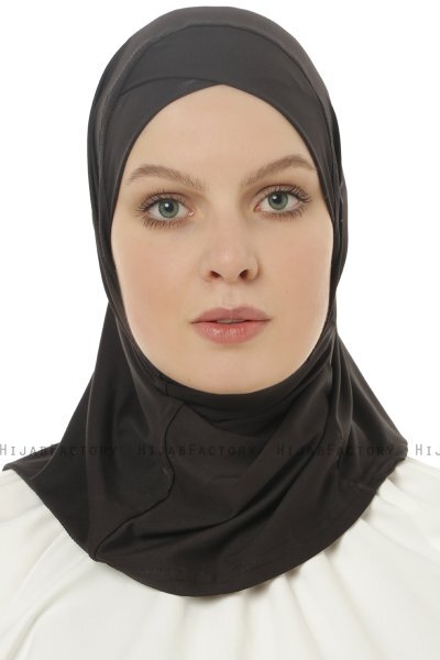 Micro Cross - Svart One-Piece Hijab