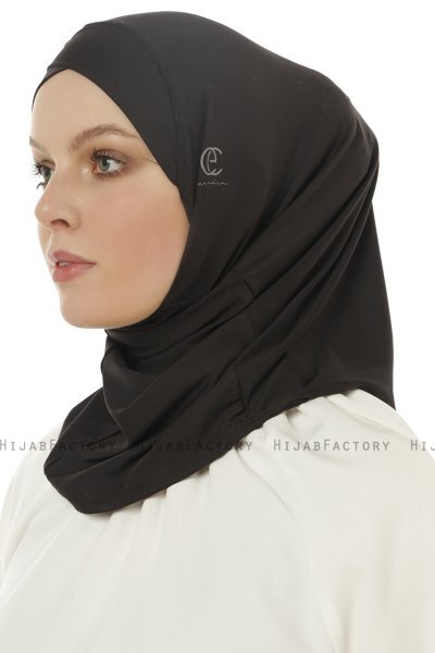 Micro Cross - Svart One-Piece Hijab