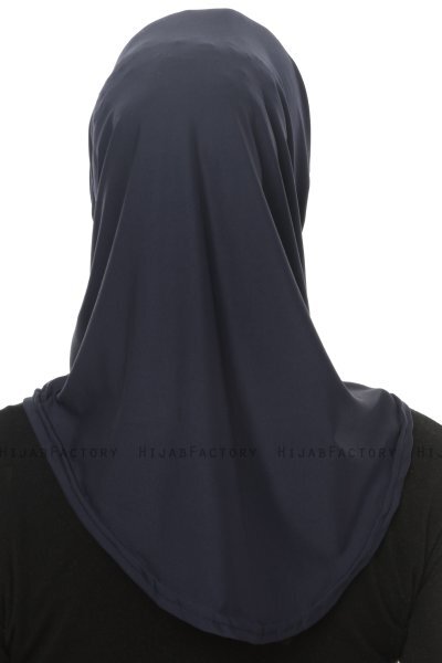 Micro Cross - Marinblå One-Piece Hijab