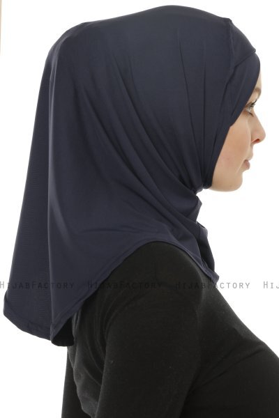 Micro Cross - Marinblå One-Piece Hijab