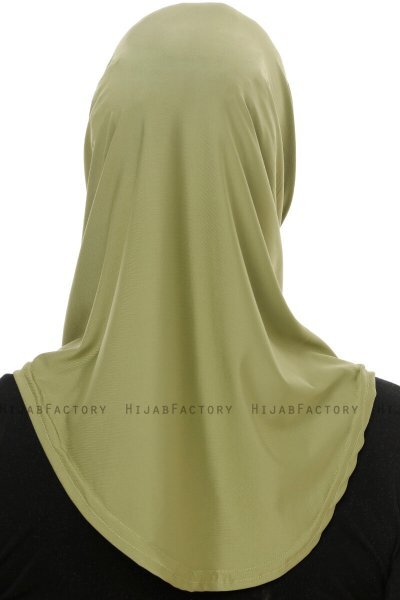 Micro Cross - Olivgrön One-Piece Hijab