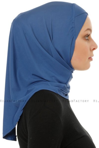 Micro Cross - Ljusblå One-Piece Hijab