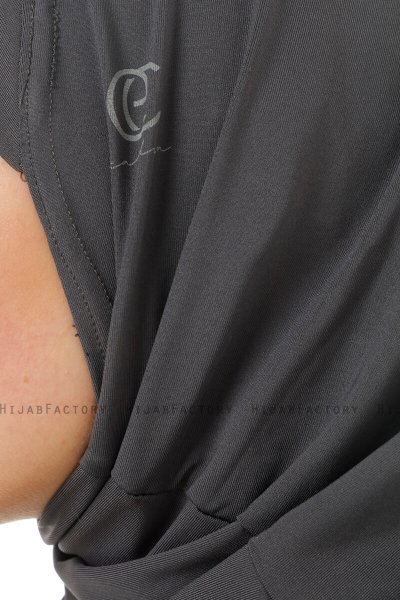 Micro Cross - Antracit One-Piece Hijab