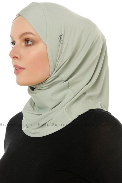 Micro Cross - Grön One-Piece Hijab