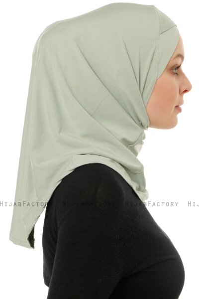 Micro Cross - Grön One-Piece Hijab