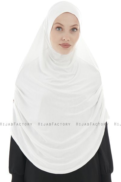 Roxelana - Creme Lång Al Amira Hijab