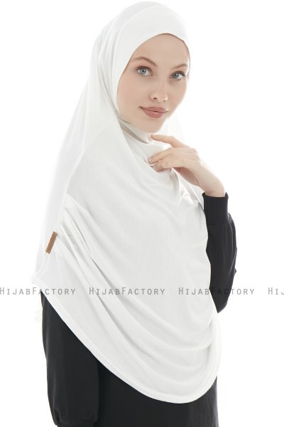 Roxelana - Creme Lång Al Amira Hijab