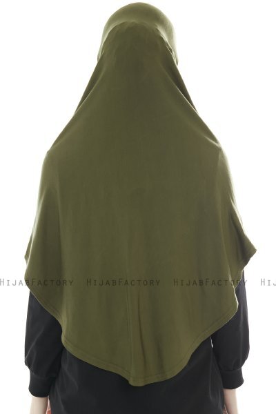 Roxelana - Khaki Lång Al Amira Hijab