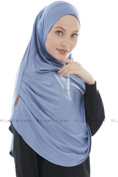 Roxelana - Indigo Lång Al Amira Hijab