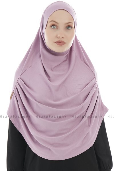 Roxelana - Lila Lång Al Amira Hijab