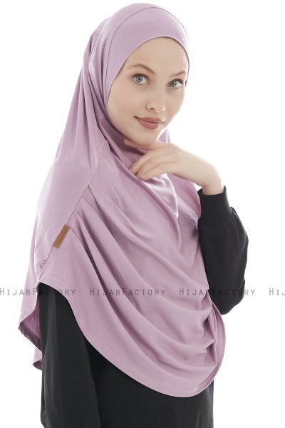 Roxelana - Lila Lång Al Amira Hijab