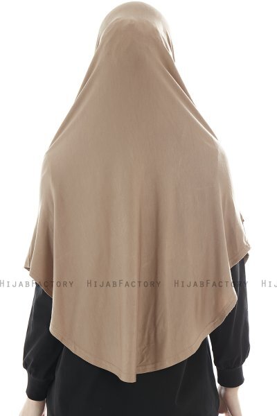 Roxelana - Ljusbrun Lång Al Amira Hijab