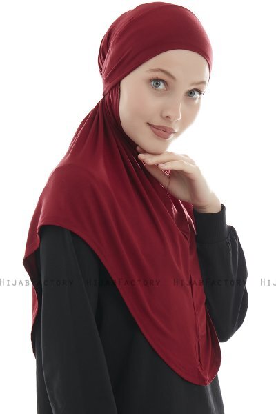 Sefa - Bordeaux One-Piece Al Amira Hijab
