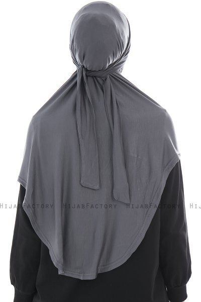 Sefa - Mörkgrå One-Piece Al Amira Hijab