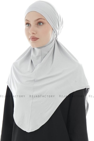 Sefa - Ljusgrå One-Piece Al Amira Hijab