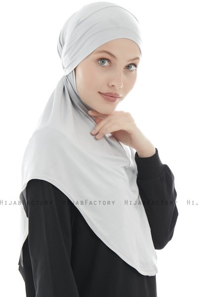 Sefa - Ljusgrå One-Piece Al Amira Hijab