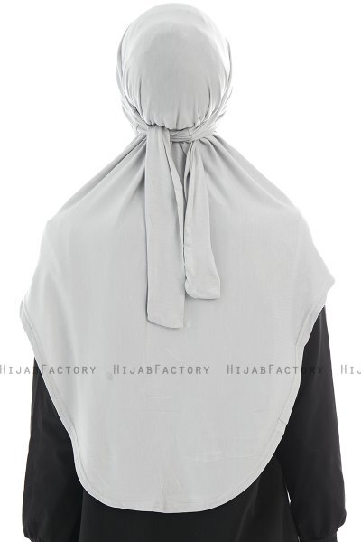 Sefa - Ljusgrå One-Piece Al Amira Hijab