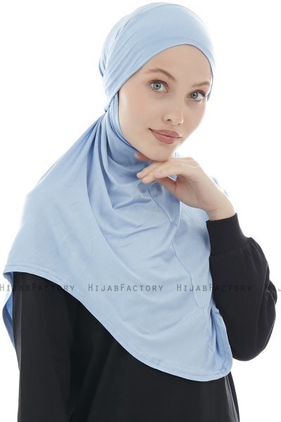 Sefa - Ljusblå One-Piece Al Amira Hijab