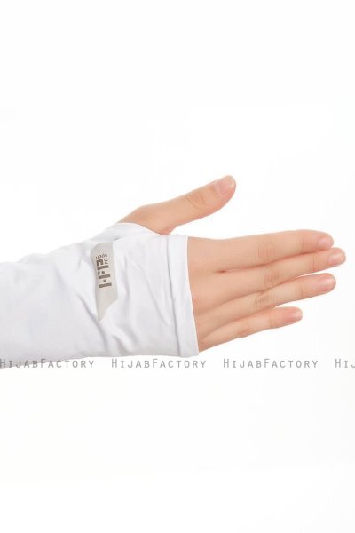 Azize - Vit Pro Scarf Sport Hijab Set