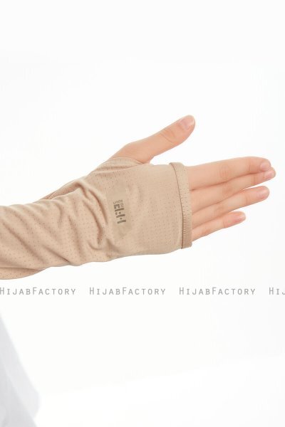 Bayda - Ljus Taupe Pro Sport Hijab Set