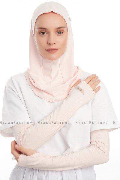 Bayda - Gammelrosa Pro Sport Hijab Set