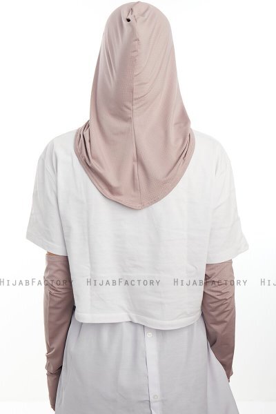 Bayda - Stengrå Pro Sport Hijab Set