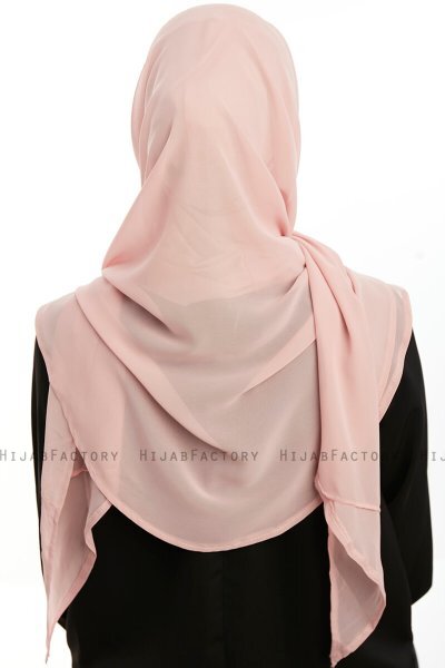 Eylem - Gammelrosa One Piece Chiffon Hijab