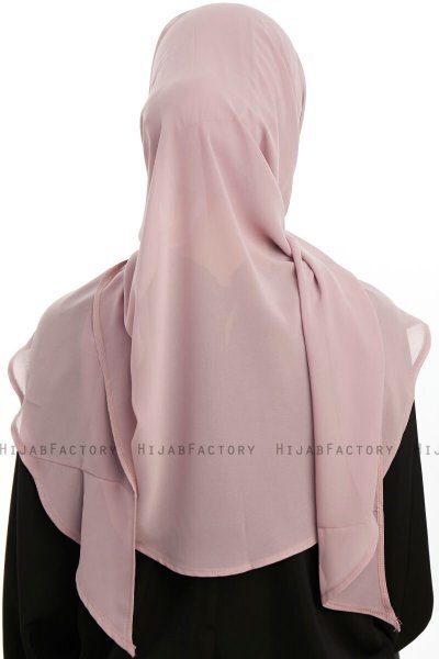 Sahar - Lila One Piece Chiffon Hijab