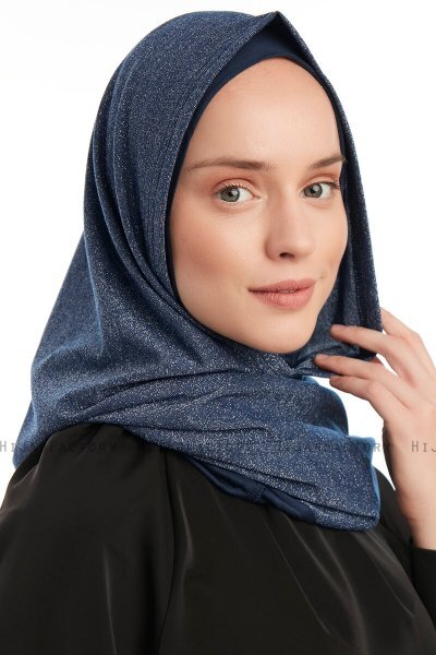 Taliah - Marinblå One Piece Hijab