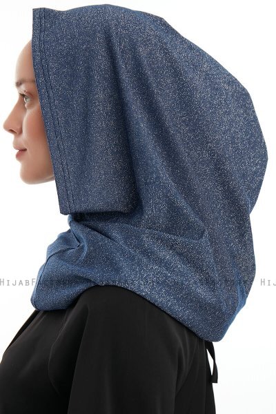 Taliah - Marinblå One Piece Hijab