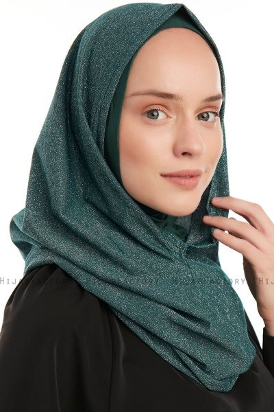 Taliah - Mörkgrön One Piece Hijab