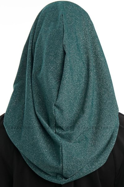 Taliah - Mörkgrön One Piece Hijab