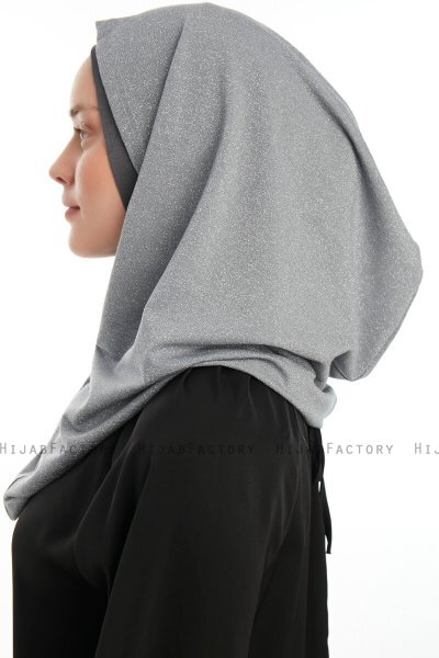 Taliah - Ljusgrå One Piece Hijab