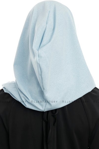 Taliah - Ljusblå One Piece Hijab