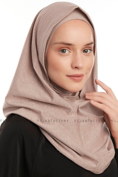 Taliah - Mörkrosa One Piece Hijab