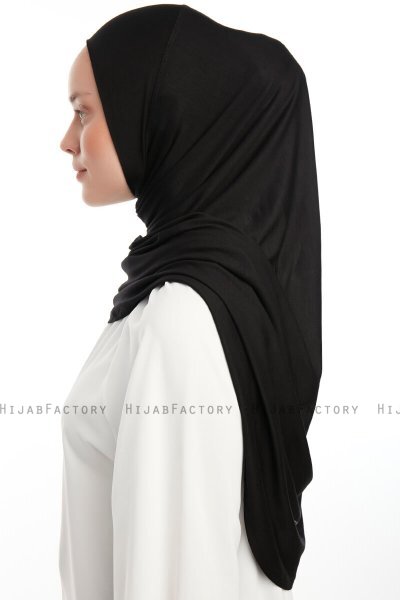 Vesile - Svart One-Piece Hijab