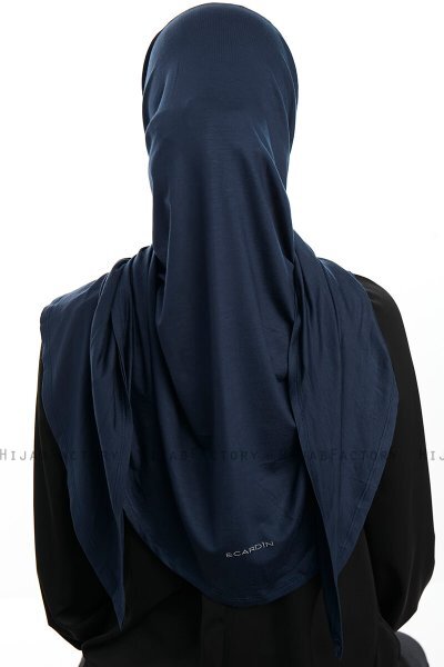 Vesile - Marinblå One-Piece Hijab
