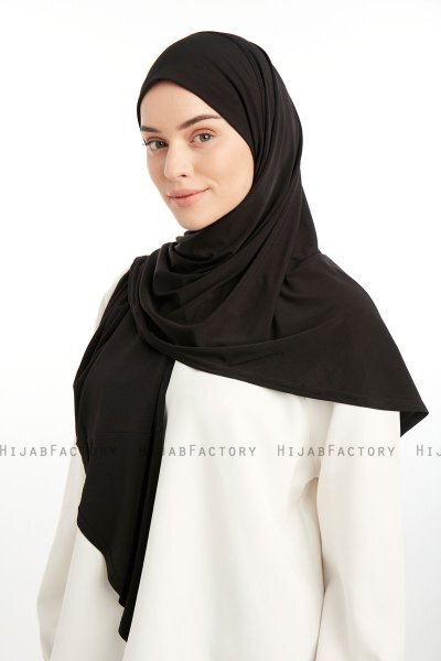 Nermin - Svart Sandy Scarfs Hijab