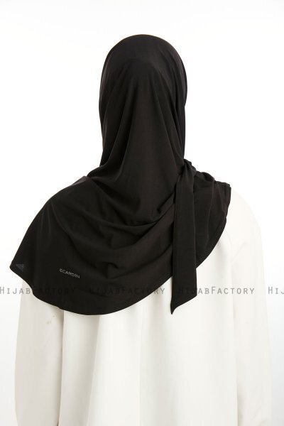 Nermin - Svart Sandy Scarfs Hijab